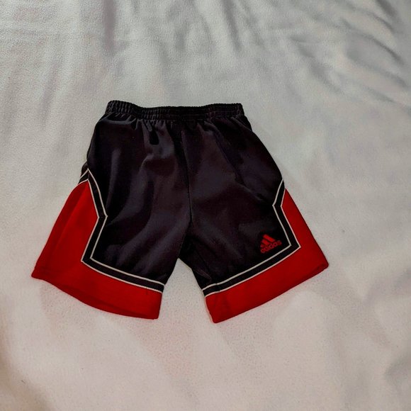 adidas Other - ❤️3/$10 Adidas Polyester Boy's Medium Gray and Red Short